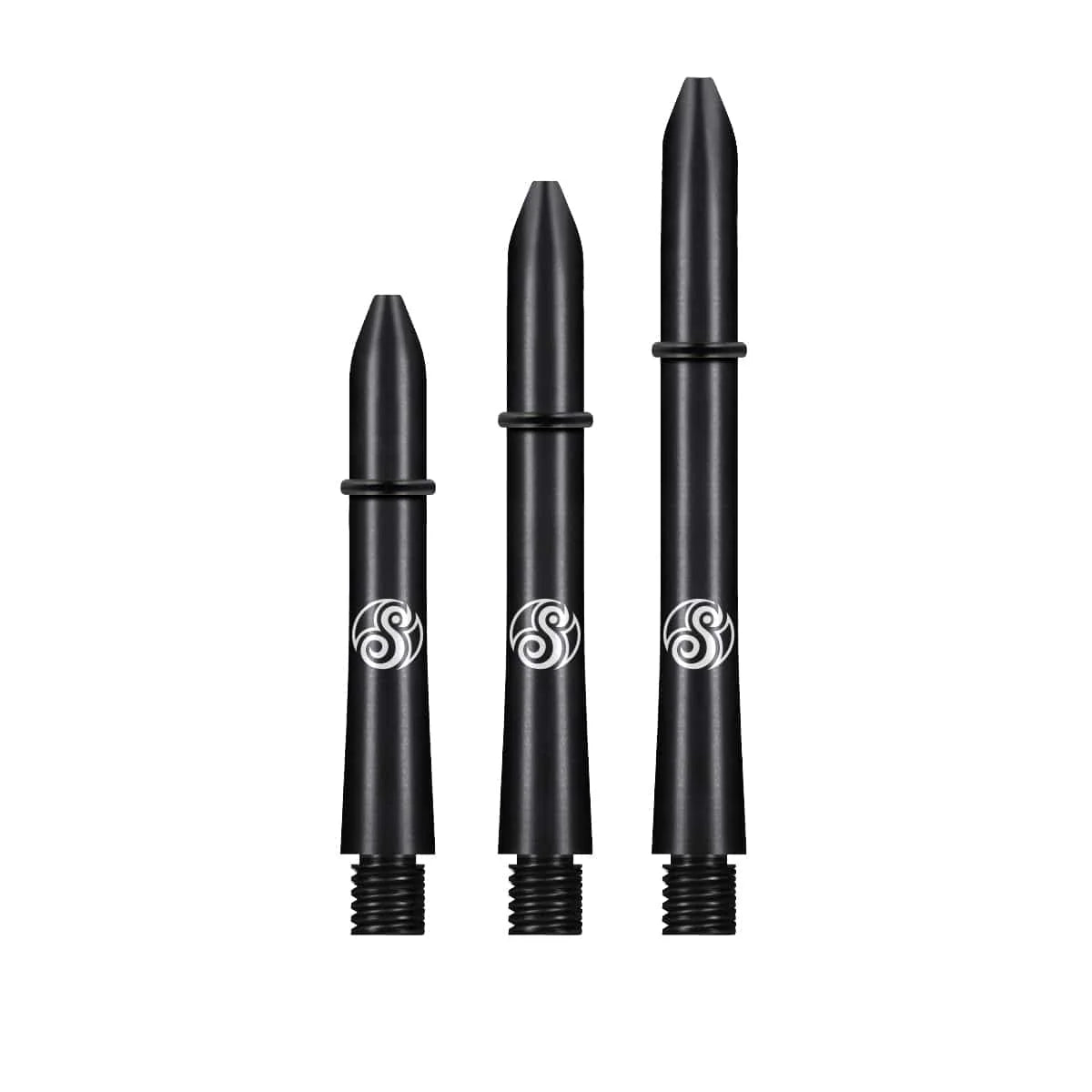 Shot Aluminium Shaft-Black