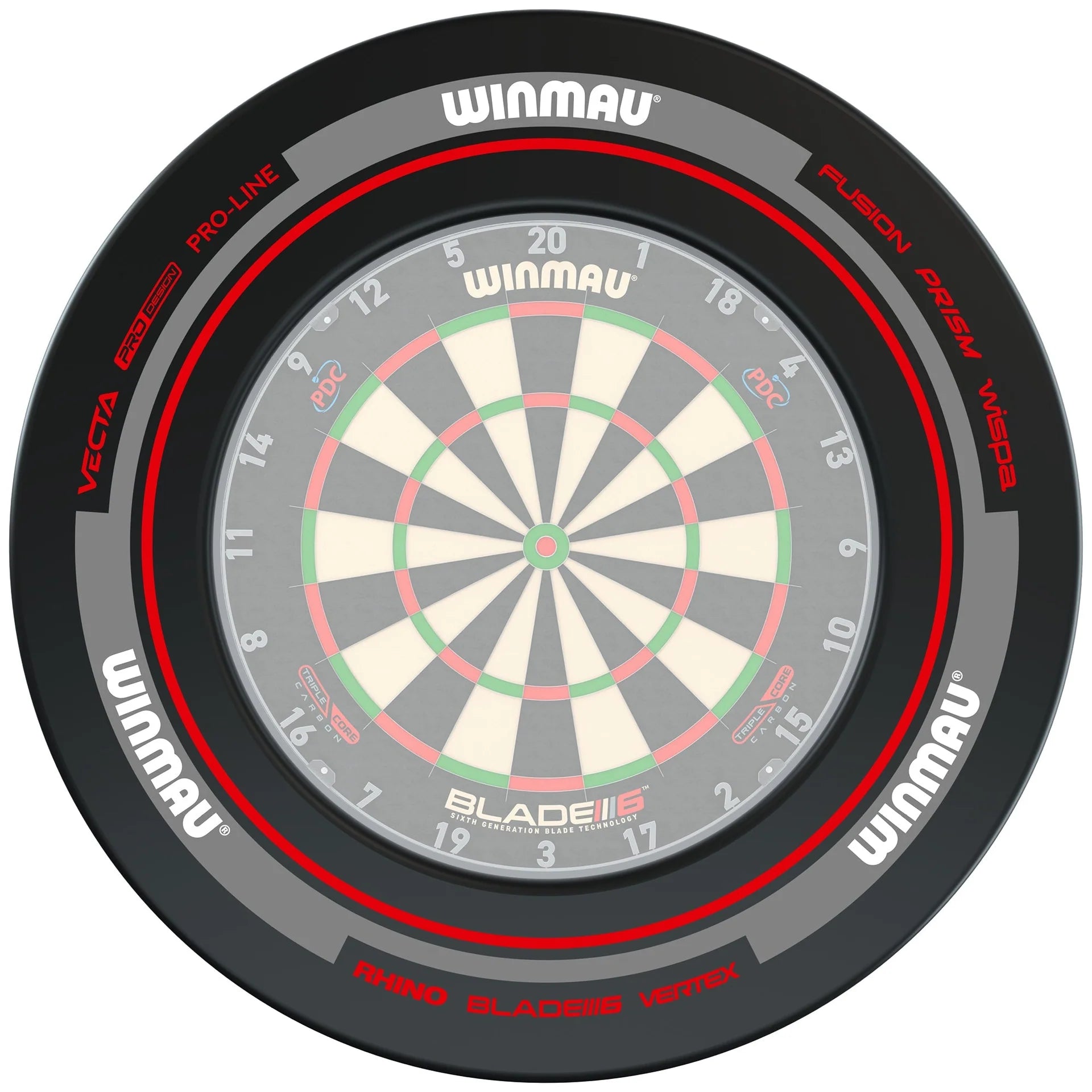 Advance Black & Red Surround