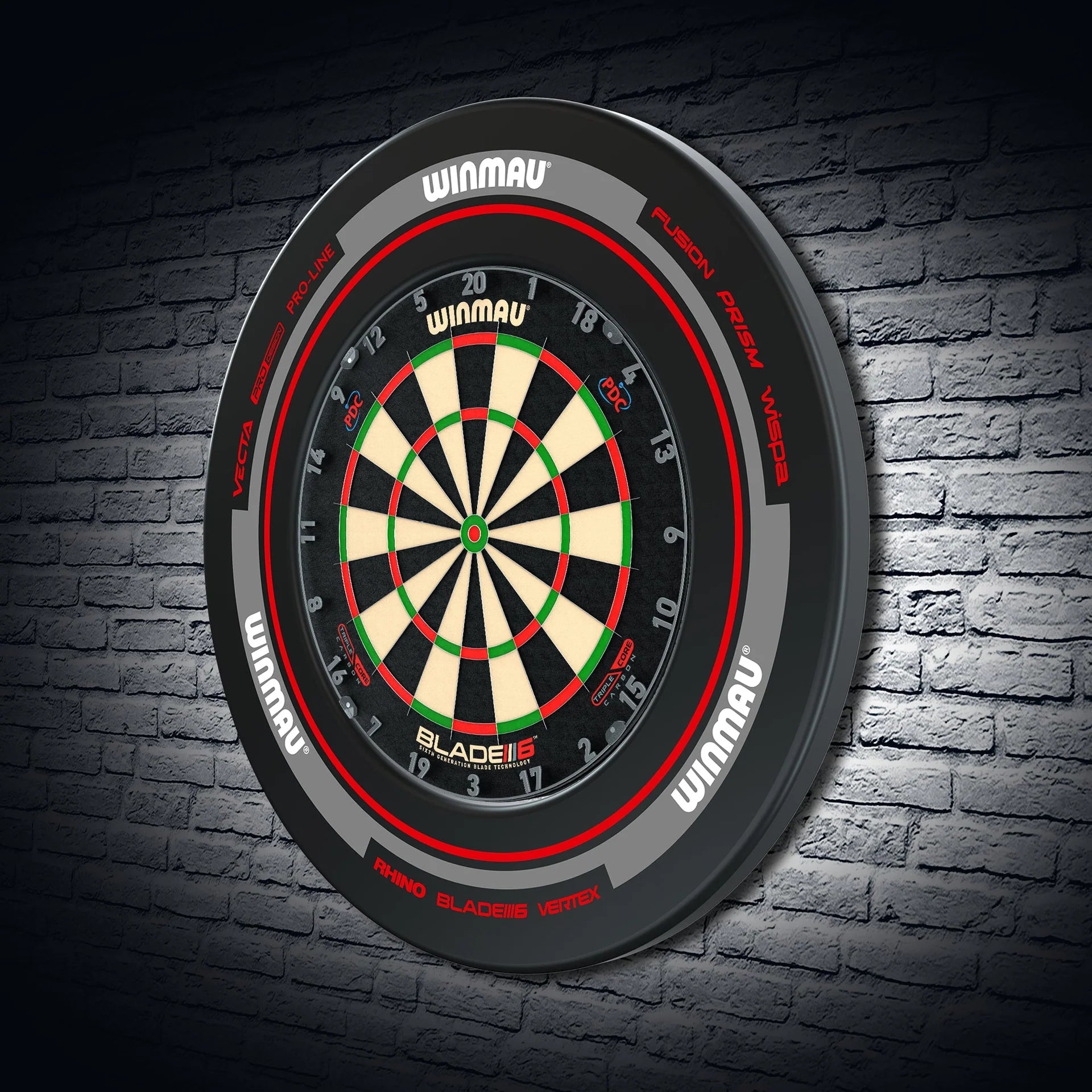 Advance Black & Red Surround