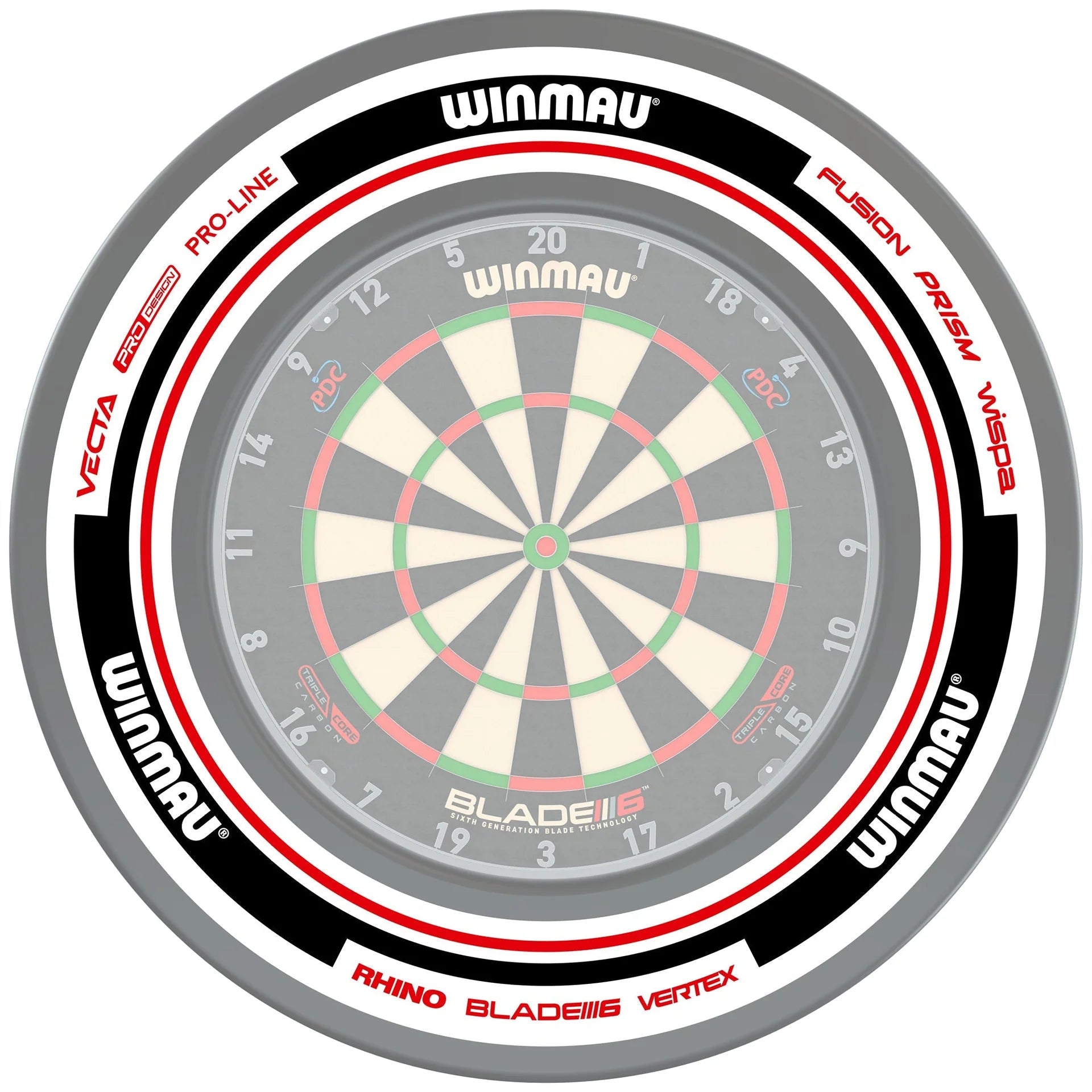 Advance White & Red Surround