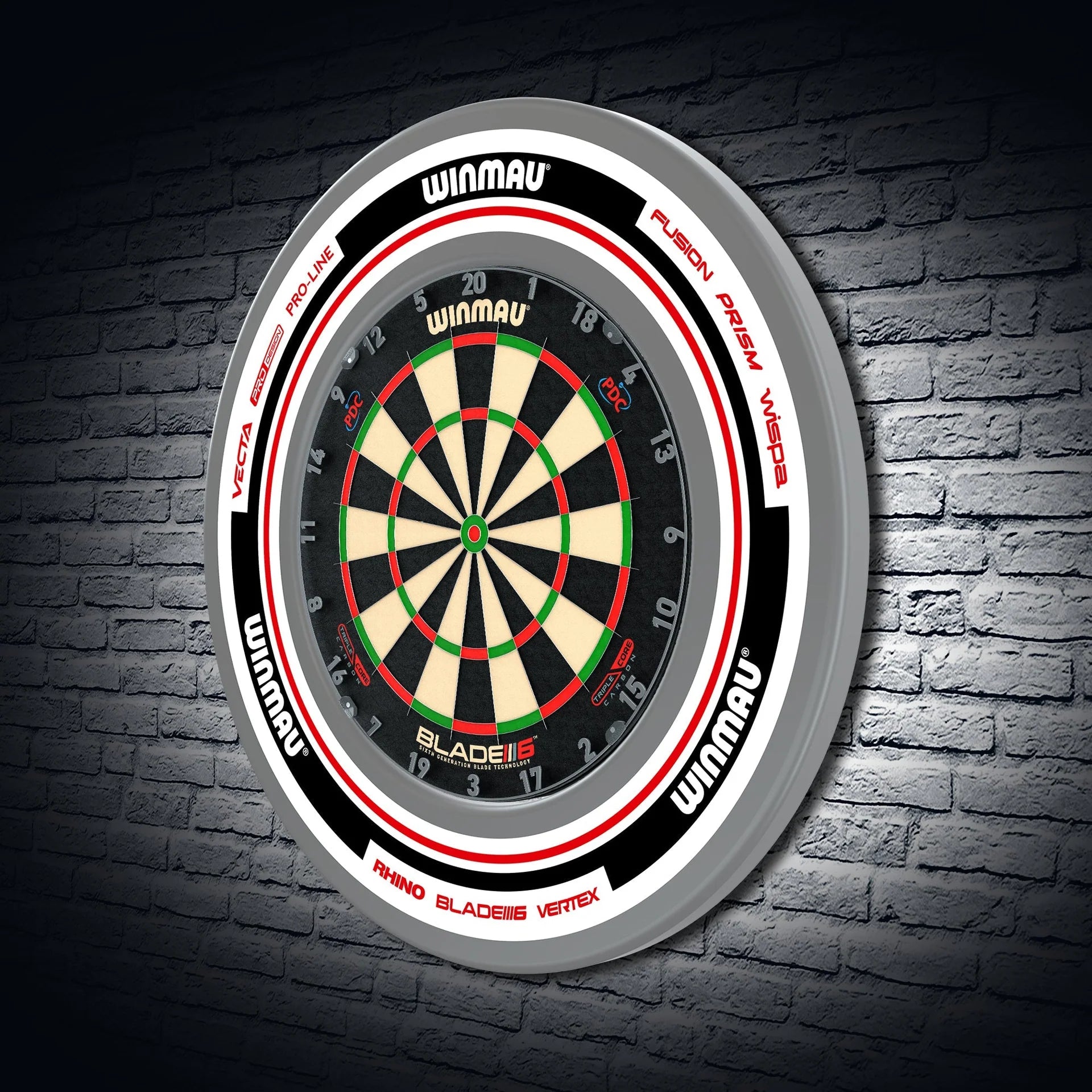 Advance White & Red Surround