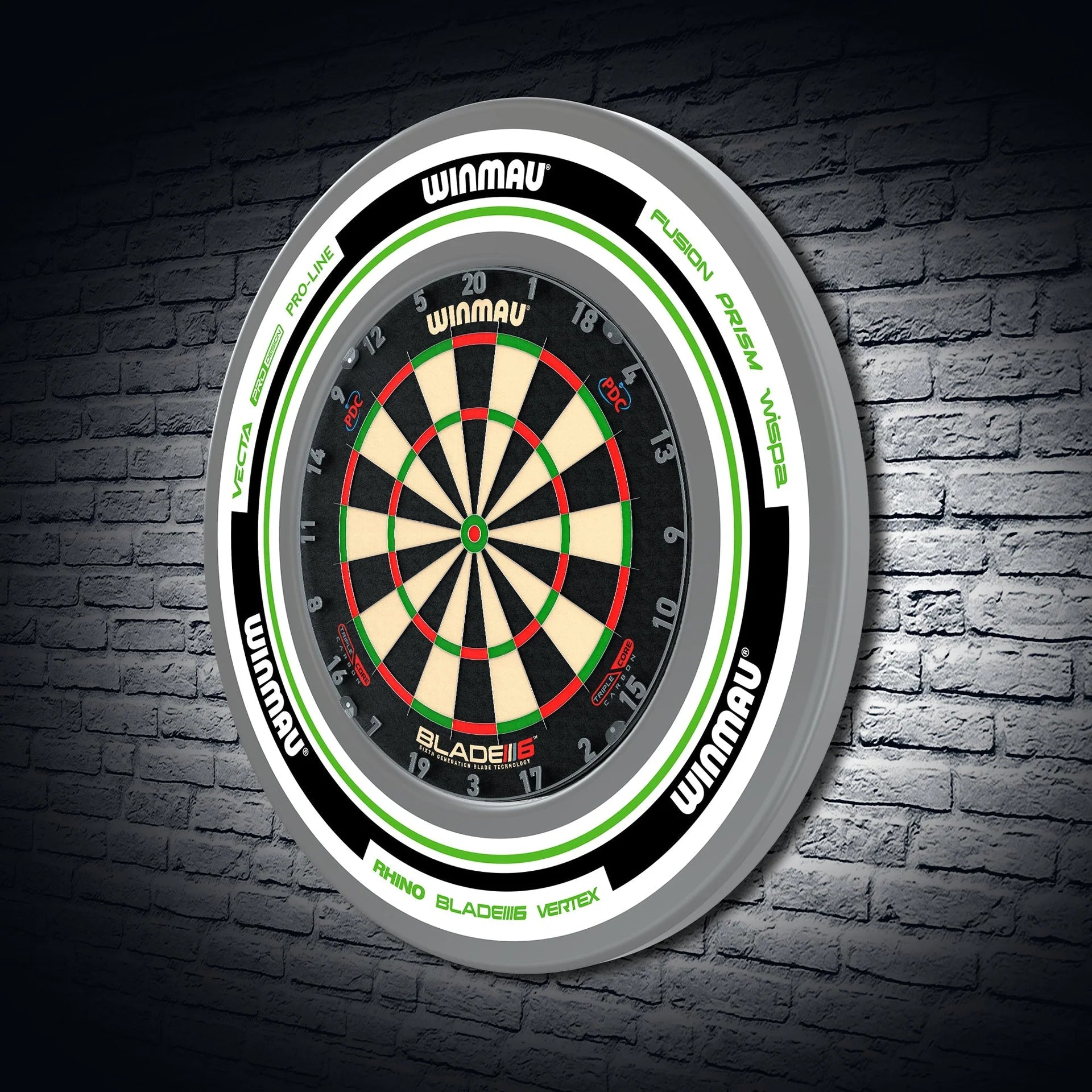 Advance White & Green Surround