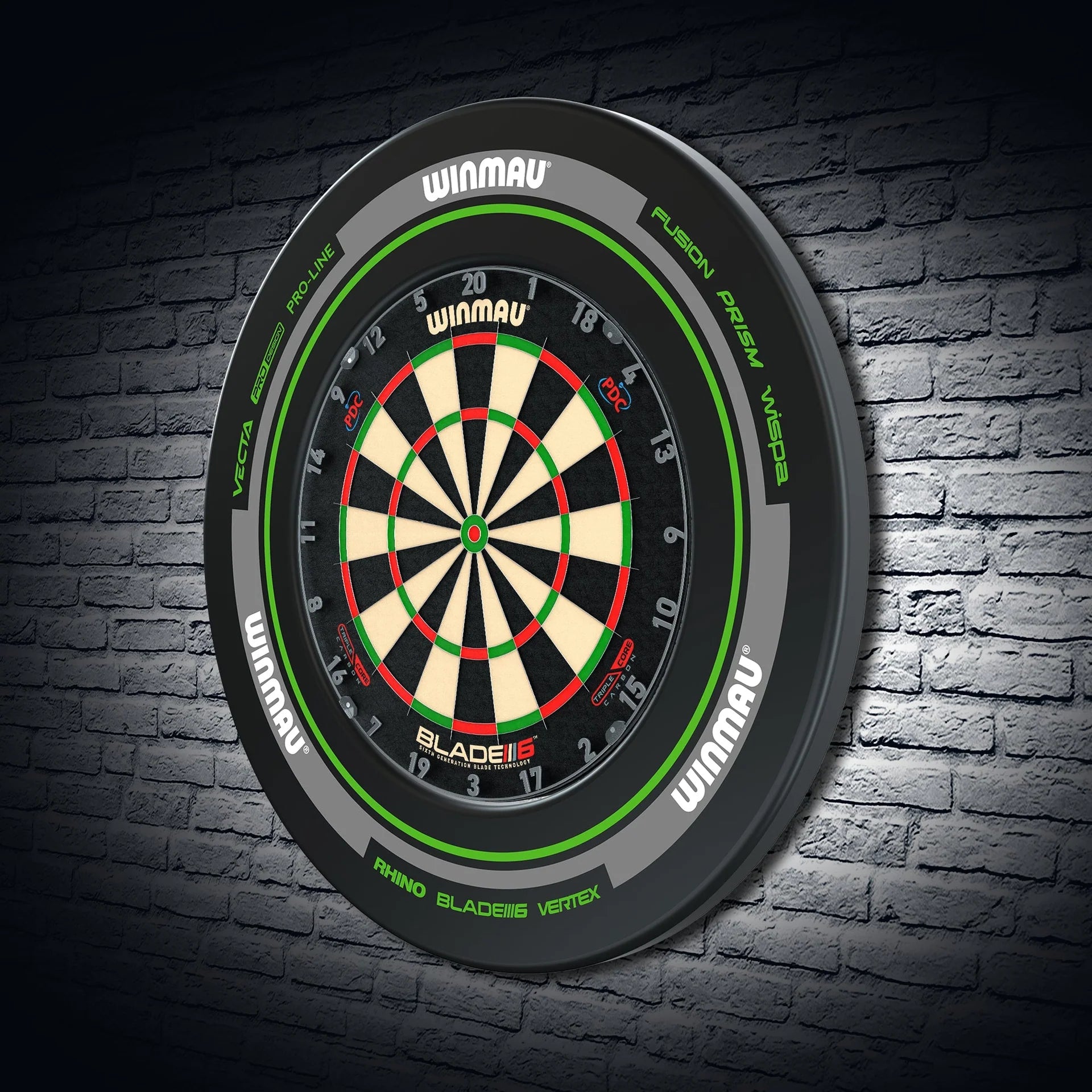 Advance Black & Green Surround