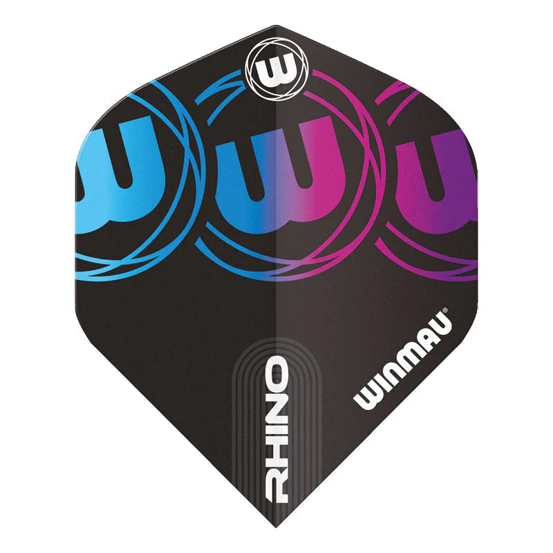 Black, Blue & Purple Rhino Standard