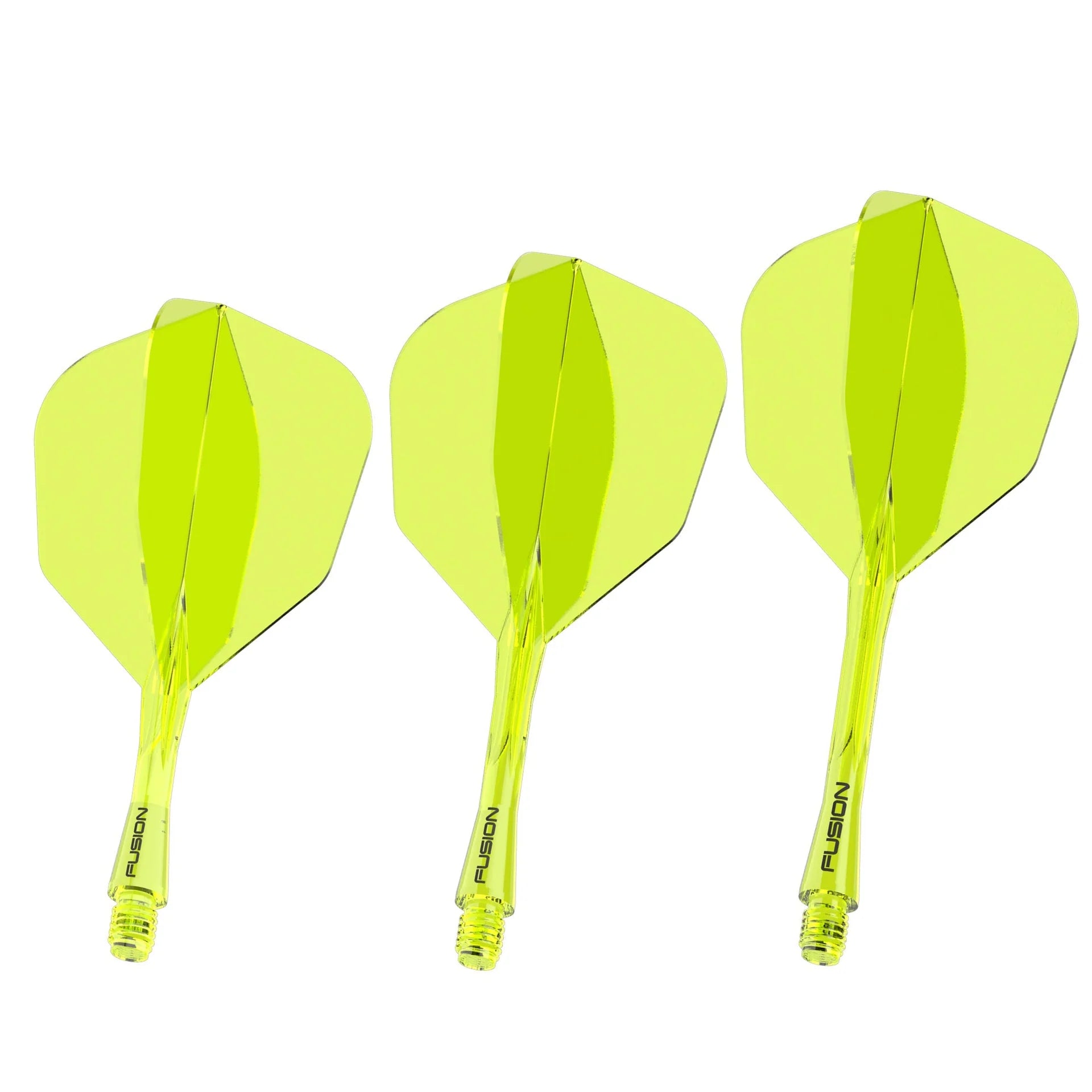 Fusion #6 Integrated Flight & Shaft Yellow