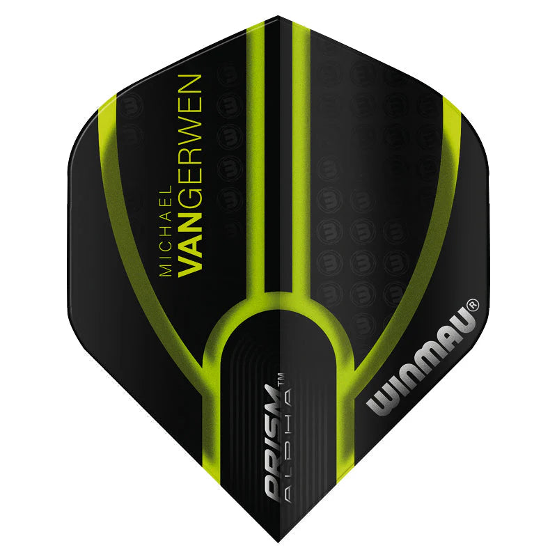 MVG Translucent Black With Green Line Prism Alpha Standard Flight