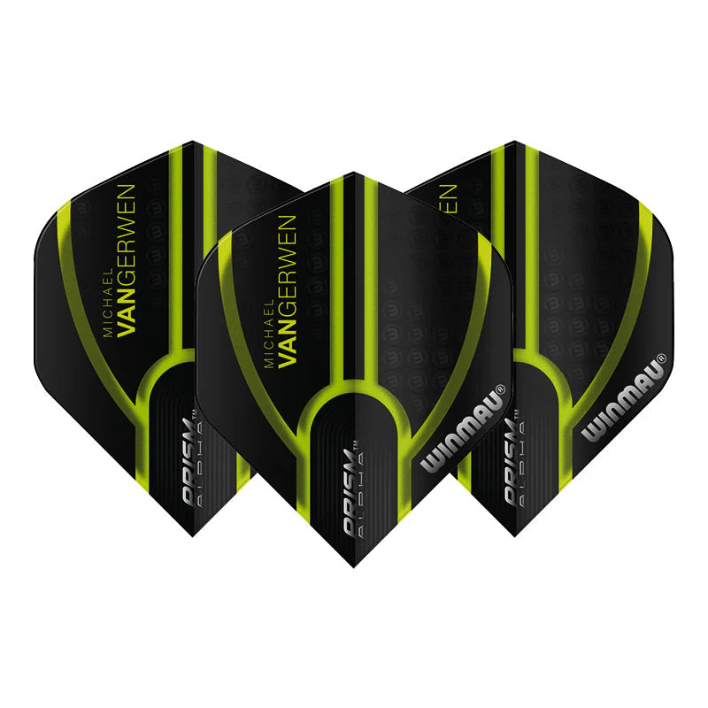 MVG Translucent Black With Green Line Prism Alpha Standard Flight