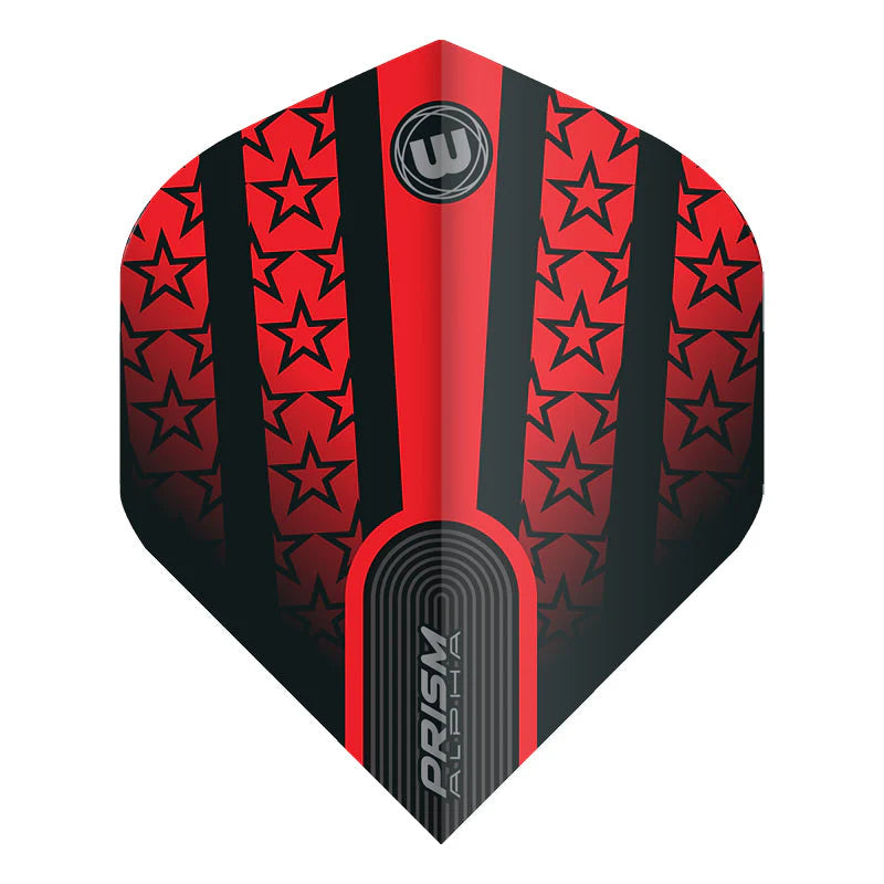 Red with Black Stars Prism Alpha Standard