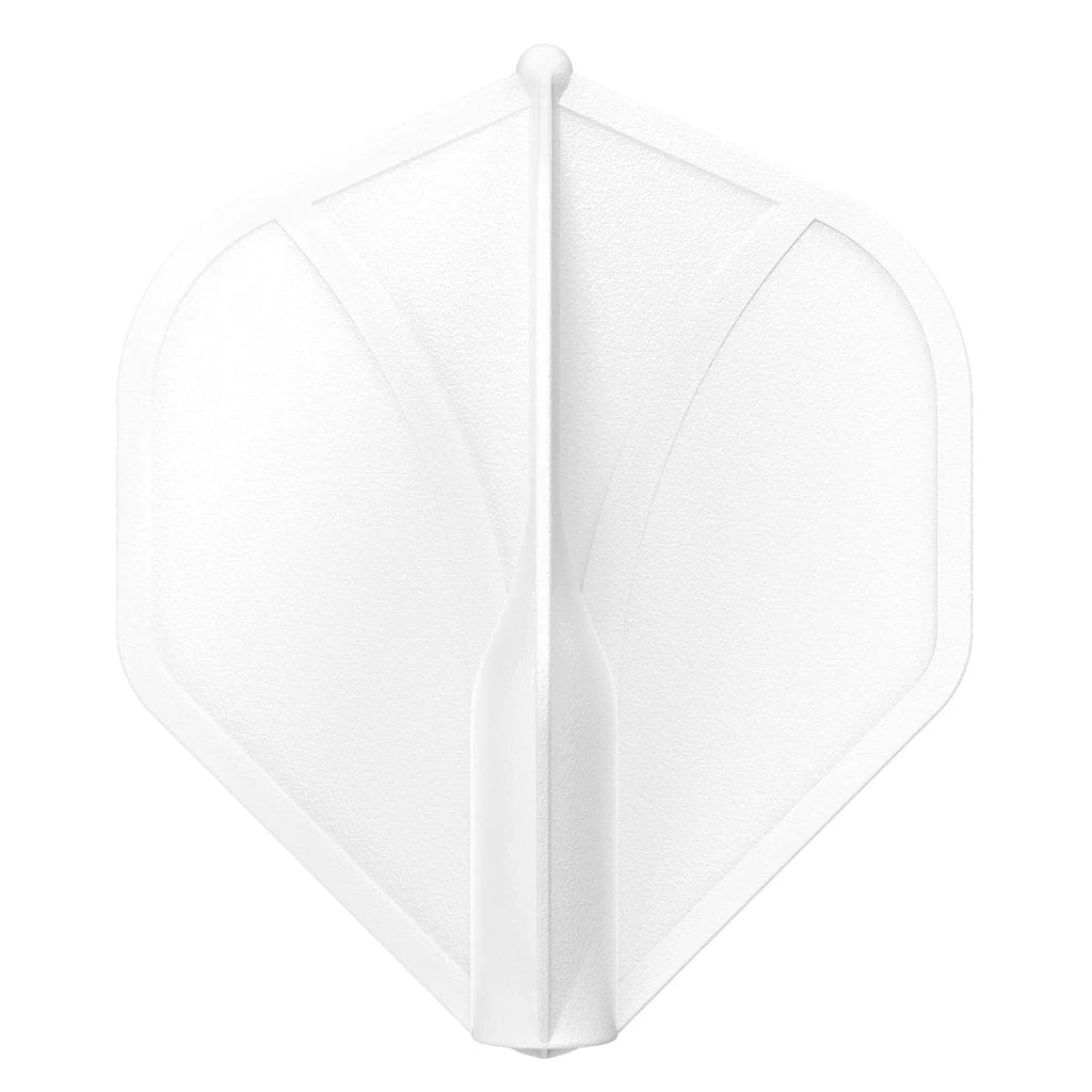 Airfoil Molded Dart Flight Set-White