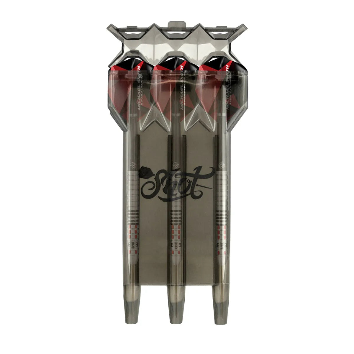 Shot Michael Smith World Champion Drop In Darts Case-Black