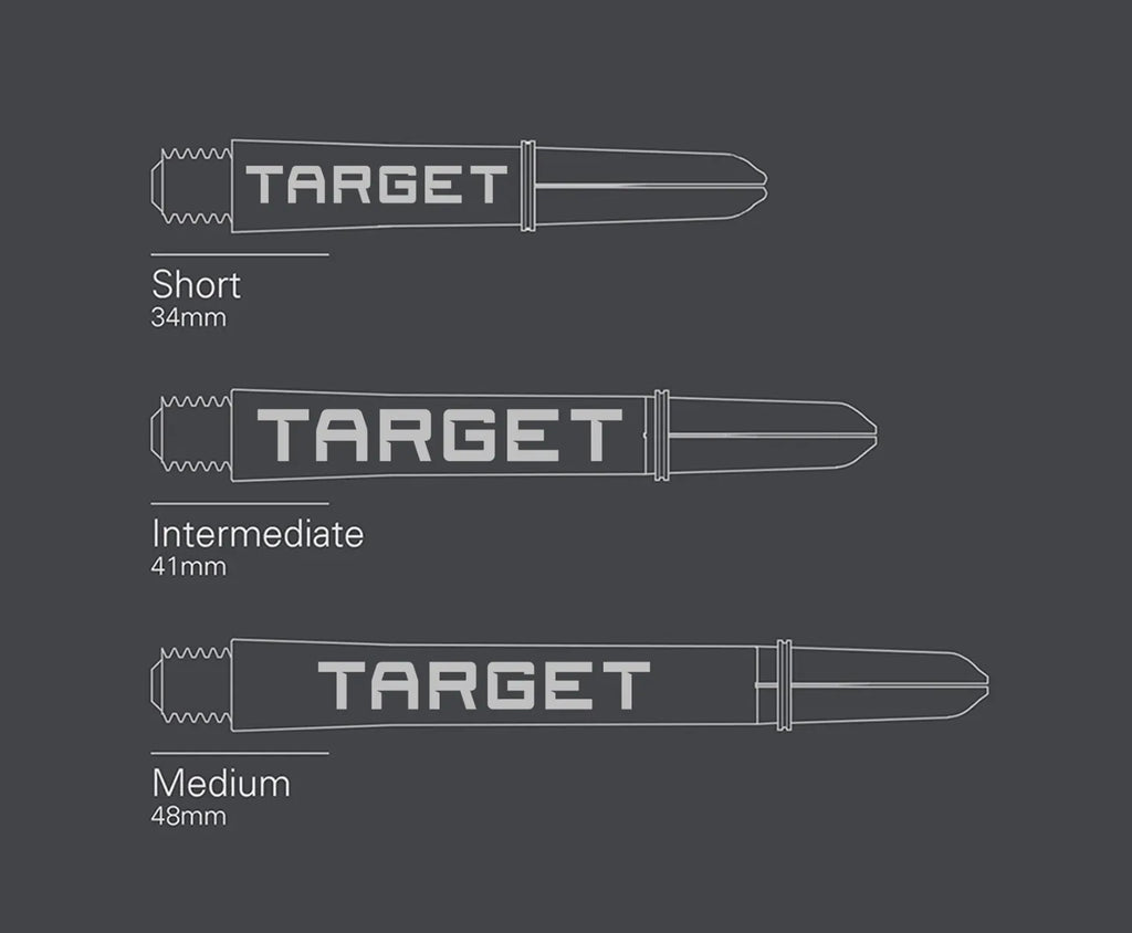 TARGET PRO GRIP  TAG BAGGED SHAFT SET OF 3
