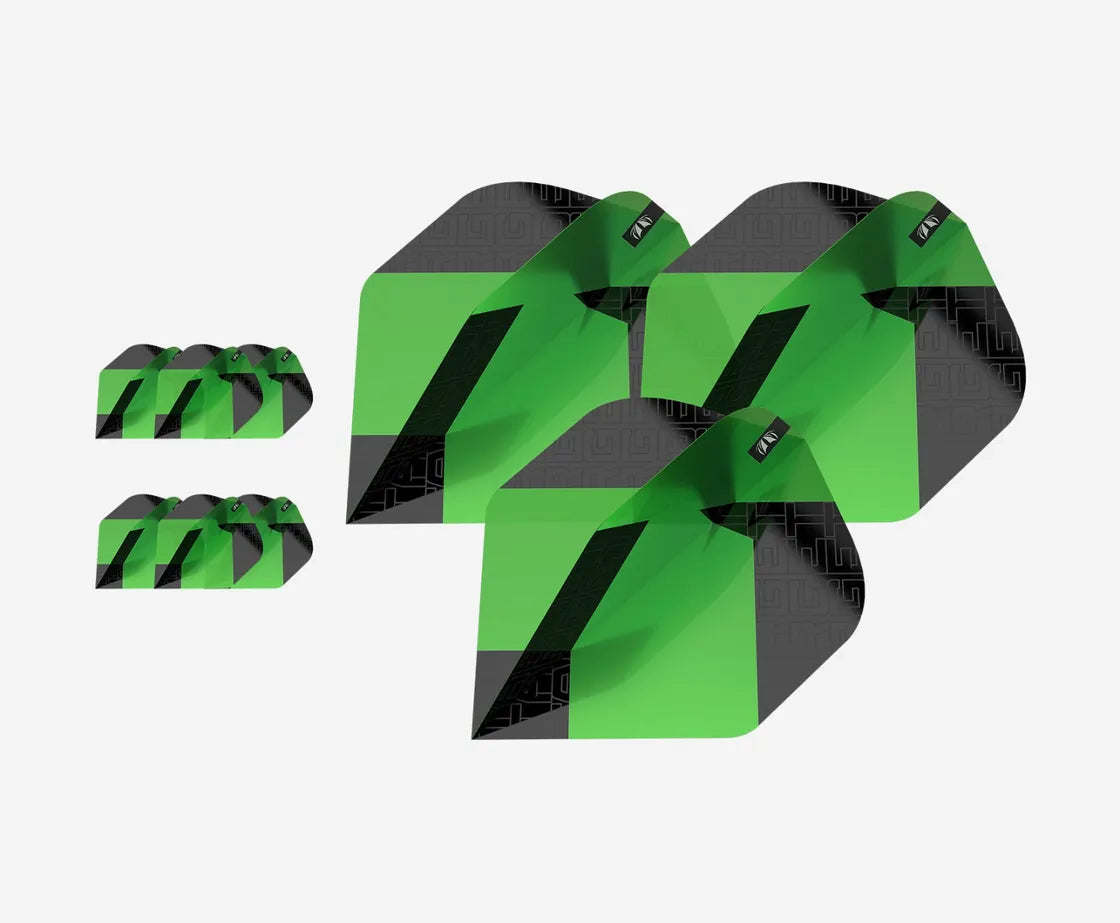 Tag Flights BLACK/GREEN (3 Sets)