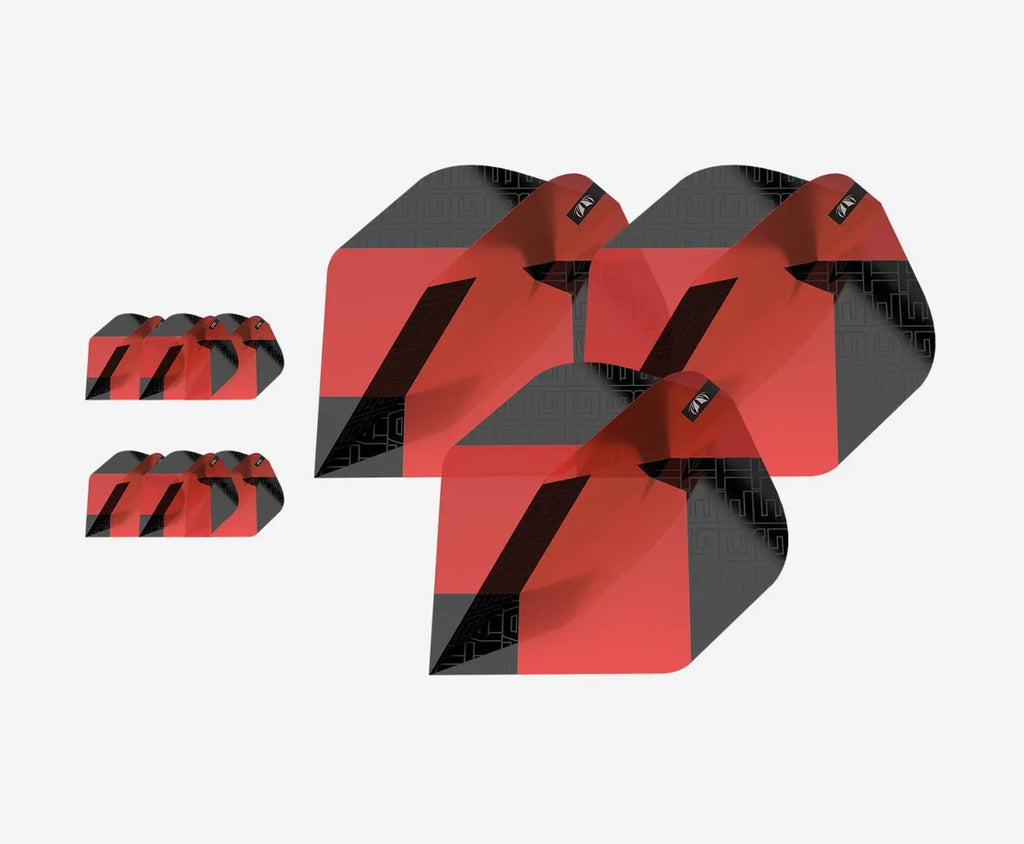 Tag Flights BLACK/RED (3 Sets)